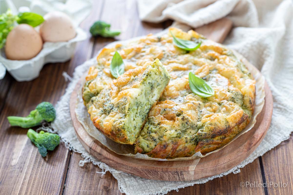 Пирог с брокколи фото Torta rustica ai broccoli - Semplice e gustosa