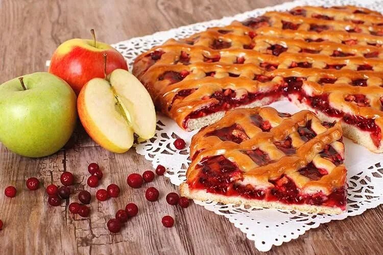 Пирог с брусники рецепт с фото Пироги с начинкой от производителя Кондитерская фабрика "Антонов Двор". Каталог 