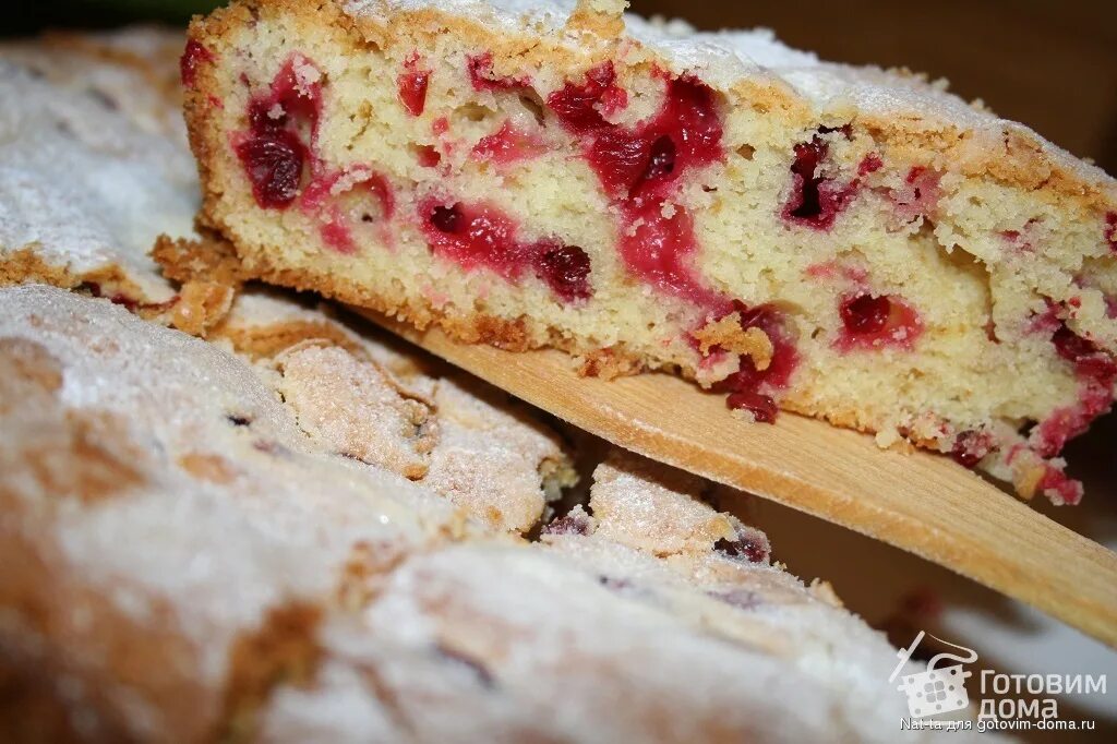 Пирог с брусникой рецепт пошаговым фото Пирог с белым шоколадом и брусникой - пошаговый рецепт с фото на Готовим дома