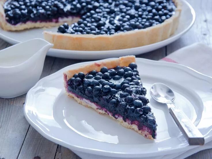 Пирог с черникой с фото пошагово Can pie be healthy? Try this one, featuring antioxidant-rich blueberries, fresh 