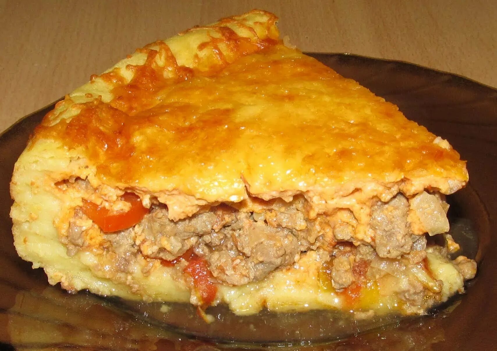 Пирог с фаршем пошагово с фото Пирог из картофельного теста с мясом или фаршем в духовке