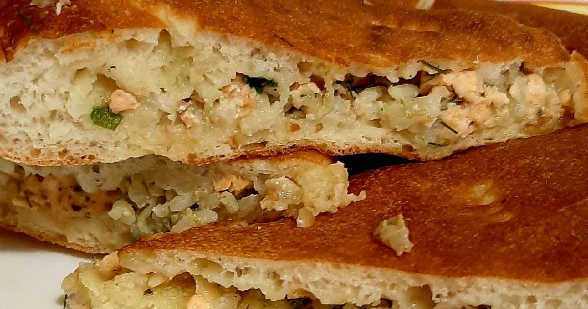 Пирог с горбушей пошагово с фото Пирожки с консервированной горбушей фото - Coffeebull.ru