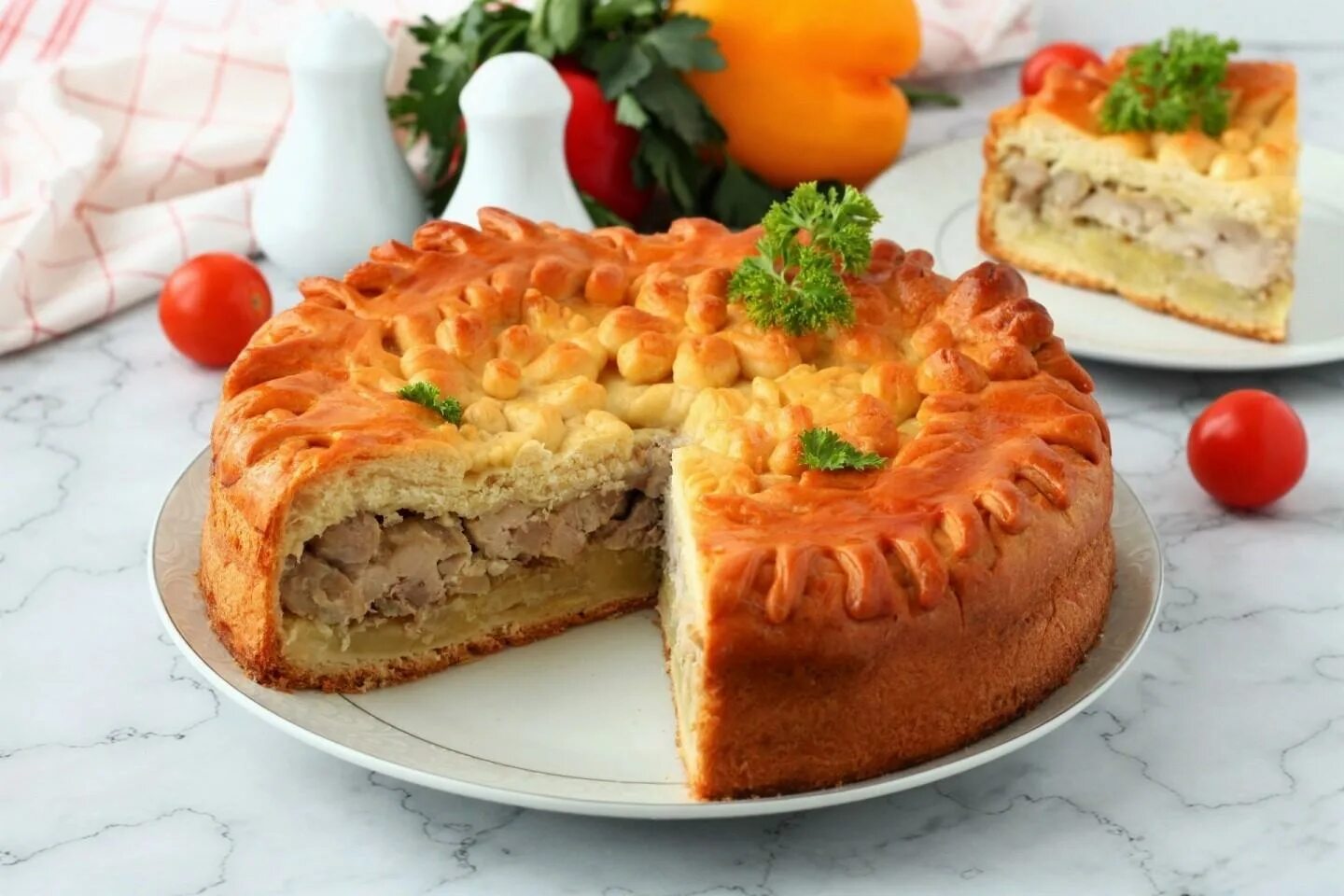 Пирог с горбушей пошагово с фото Дрожжевой пирог с мясом и картошкой рецепт с фото пошагово - 1000.menu