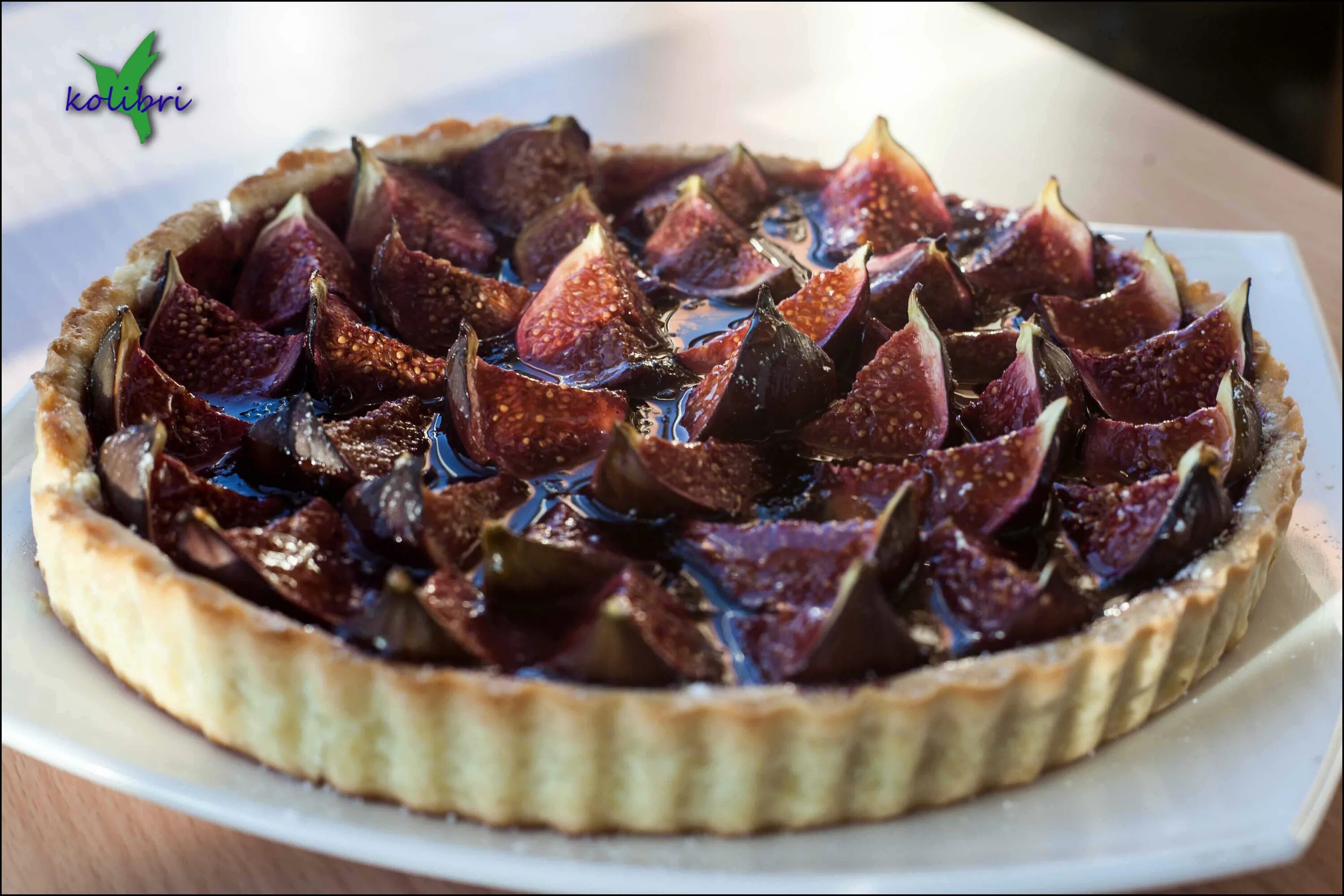 Пирог с инжиром рецепт с фото Fig tart - ЯПлакалъ