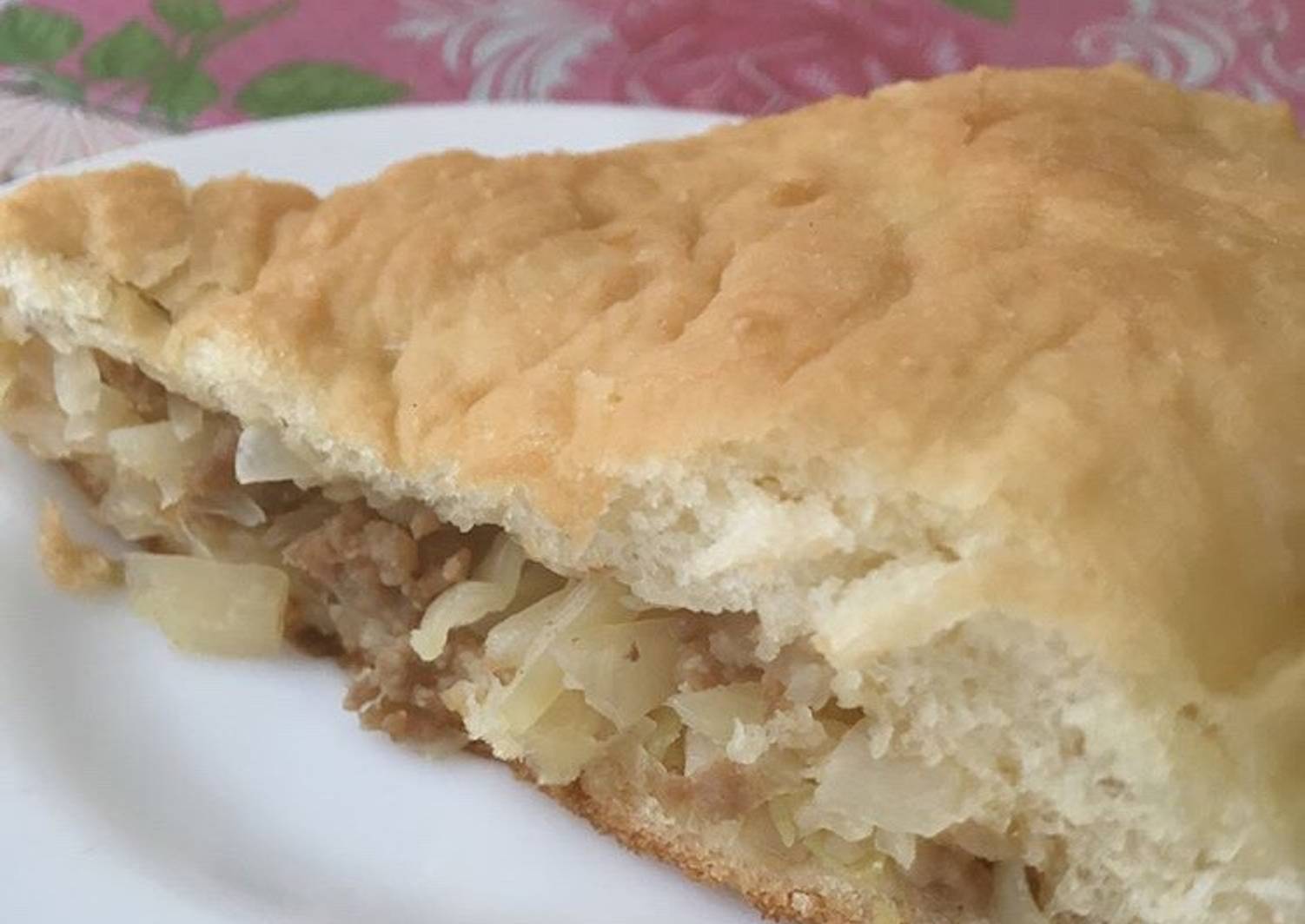 Пирог с капустой и фаршем фото Пирог с капустой и фаршем - пошаговый рецепт с фото. Автор рецепта Анастасия Бес