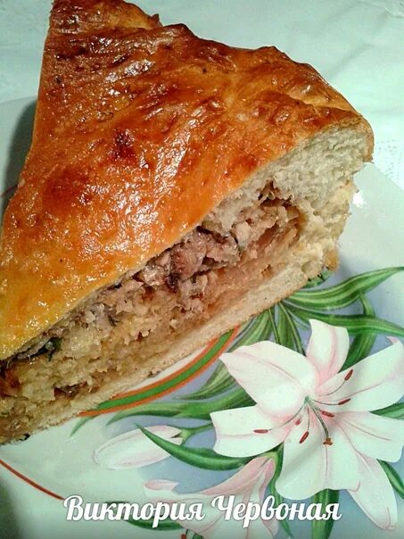 Пирог с капустой и рыбой фото Рыбный пирог с капустой и пшеном. Часто возникает желание, что-то приготовить из