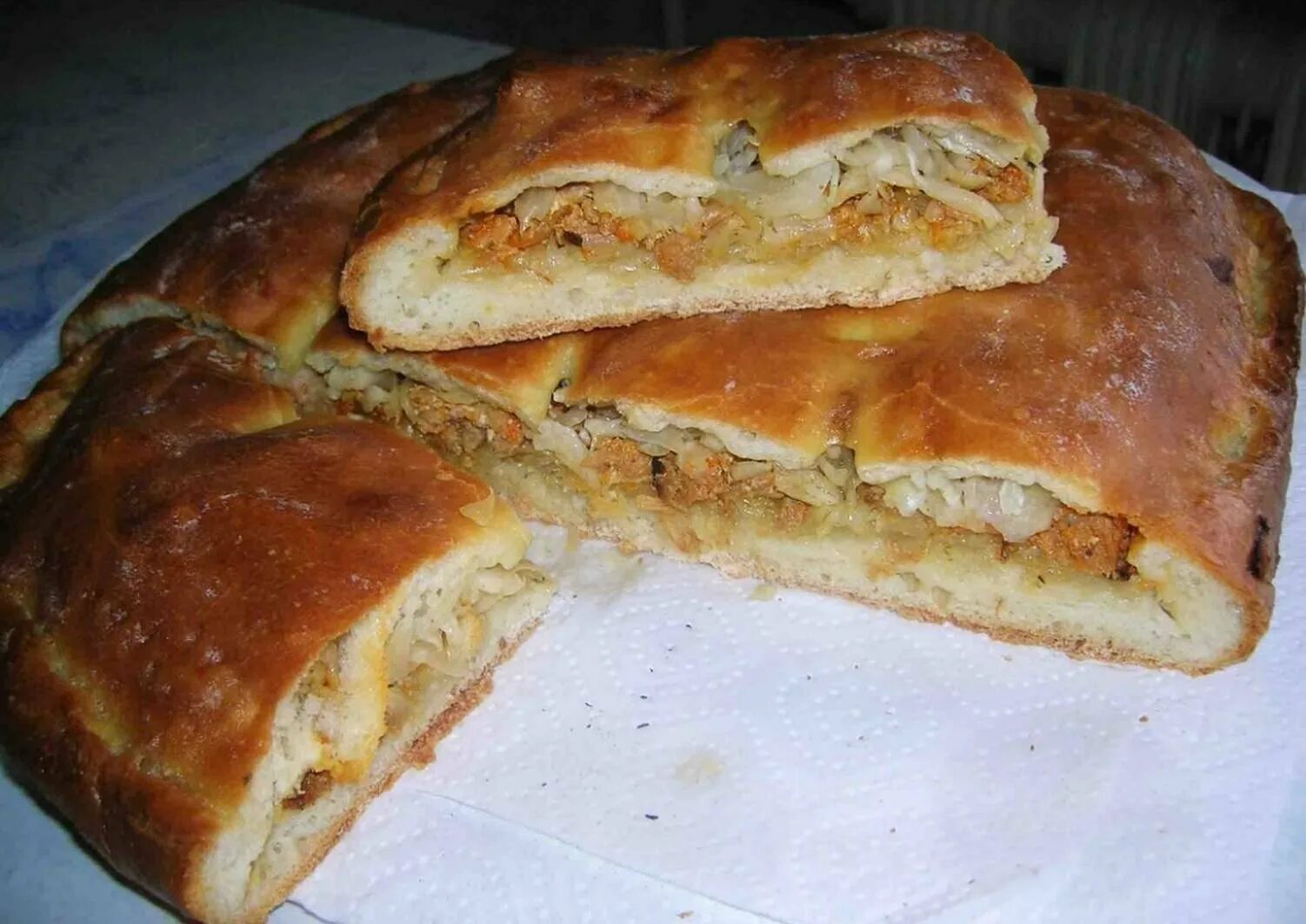 Пирог с капустой рецепт с фото пошагово Домашний пирог с капустой
