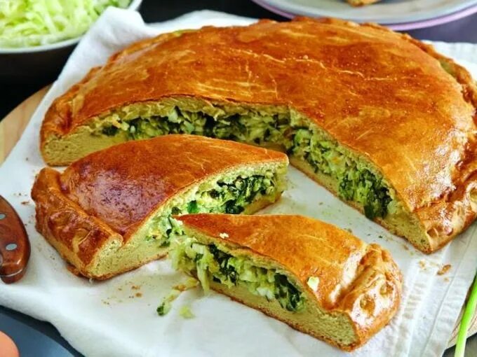 Пирог с капустой рецепт с фото пошагово Блюдо дня: кулебяка с капустой Ricetta