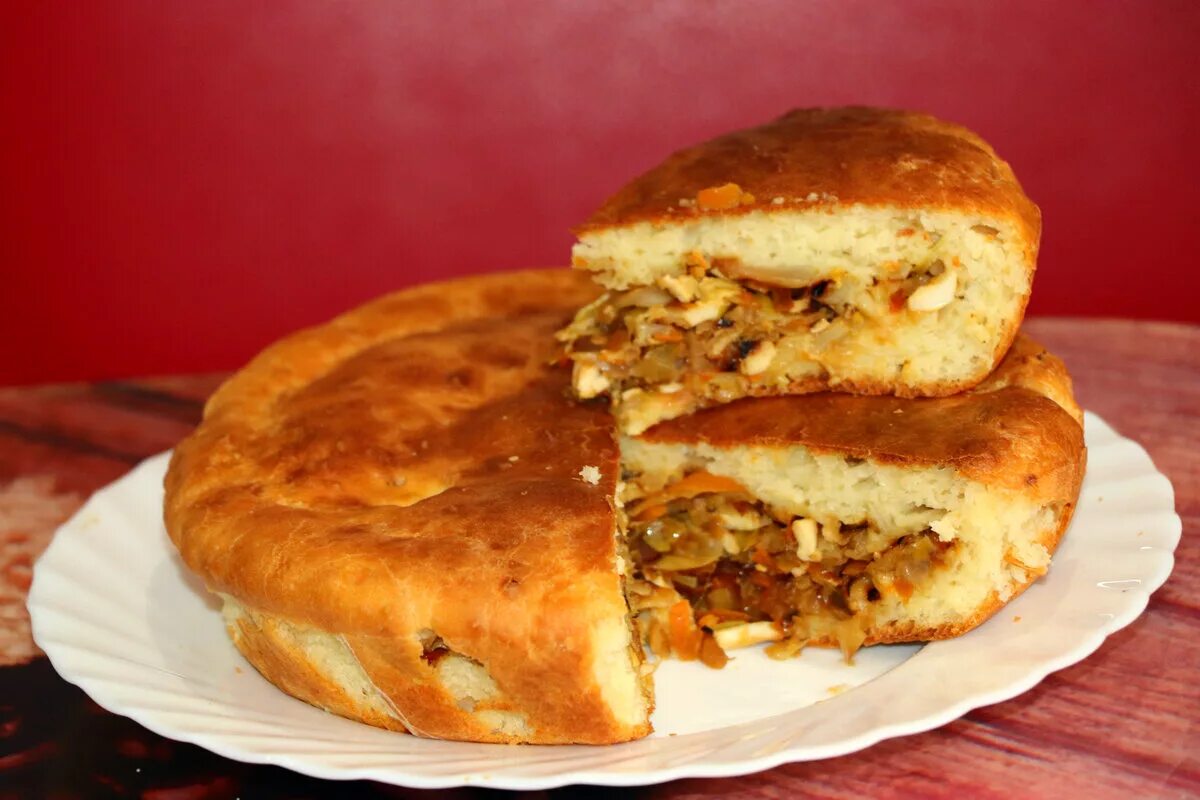 Пирог с капустой с пошаговым фото Дрожжевое тесто для капустного пирога eCookie.ru