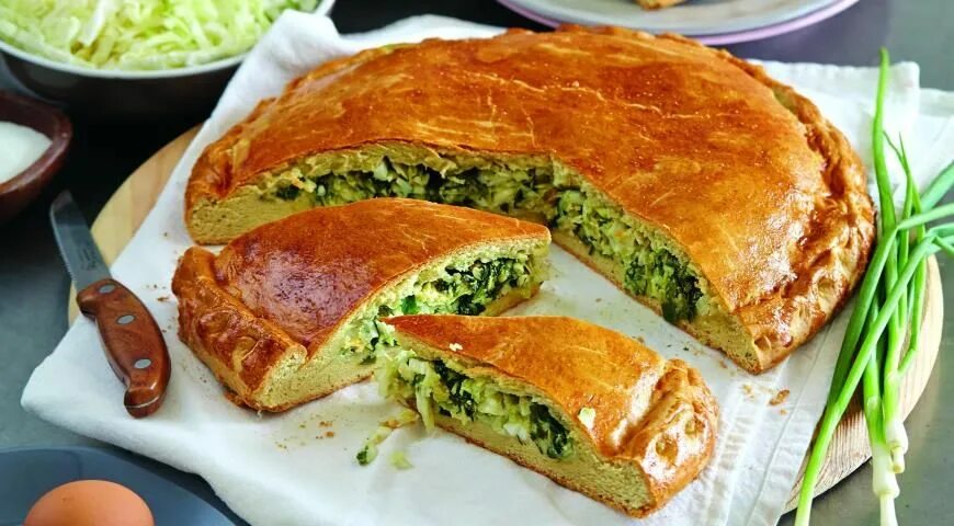 Пирог с капустой с пошаговым фото Капустный пирог, пошаговый рецепт с фото Рецепт Идеи для блюд, Рецепты для завтр