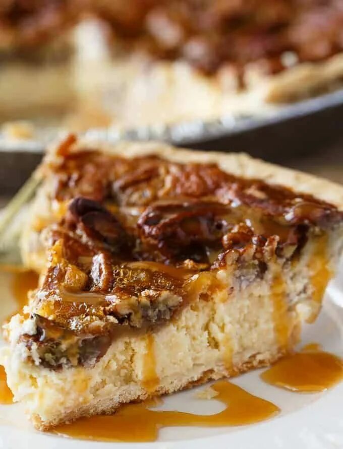 Пирог с карамелью фото Pecan Pie Cheesecake Recipe recipes Pecan bars, Pecan pie bars, Pecan pie cheese