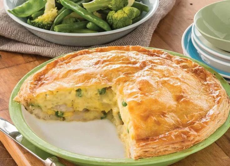 Пирог с картошкой фото Fish Pie Recipe Continental AU Recipe Recipes, Food, Fish pie