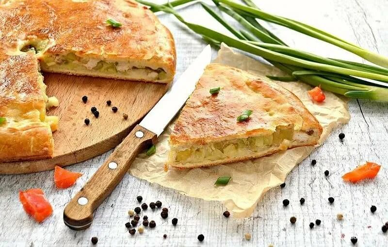 Пирог с картошкой фото Пошаговый рецепт осетинского пирога с картошкой Арфа