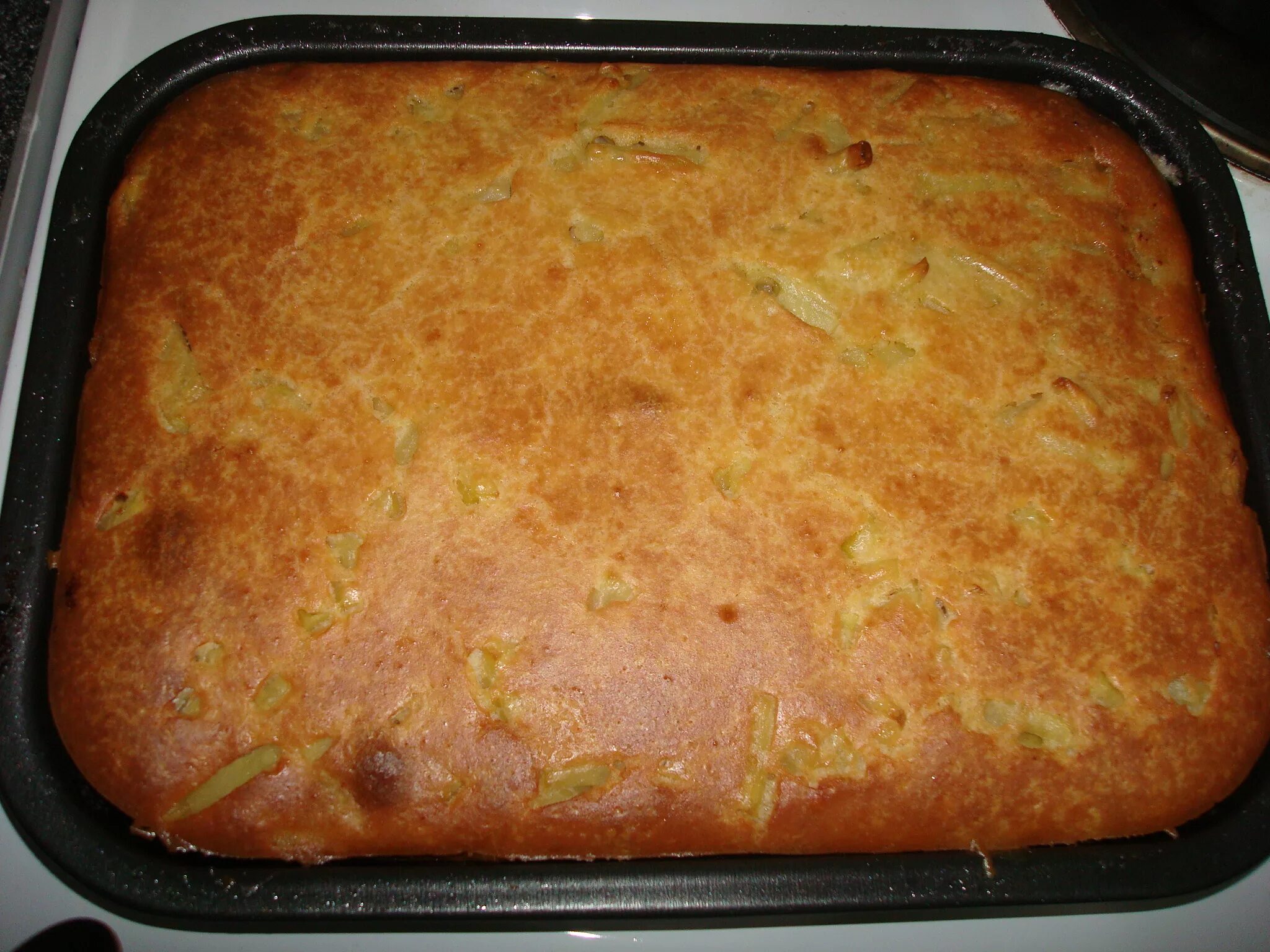 Пирог с картошкой в духовке фото ПИРОГ С МЯСОМ И КАРТОШКОЙ