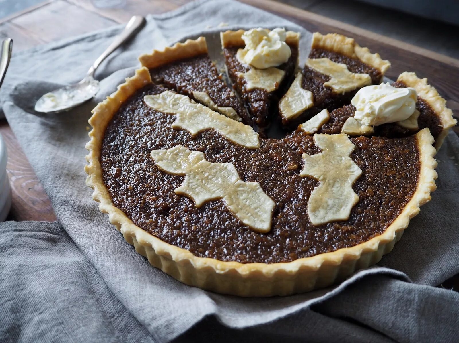 Пирог с конфетами фото Классический Treacle Tart: британская сладость Торты, конфеты, пироги iberia-res