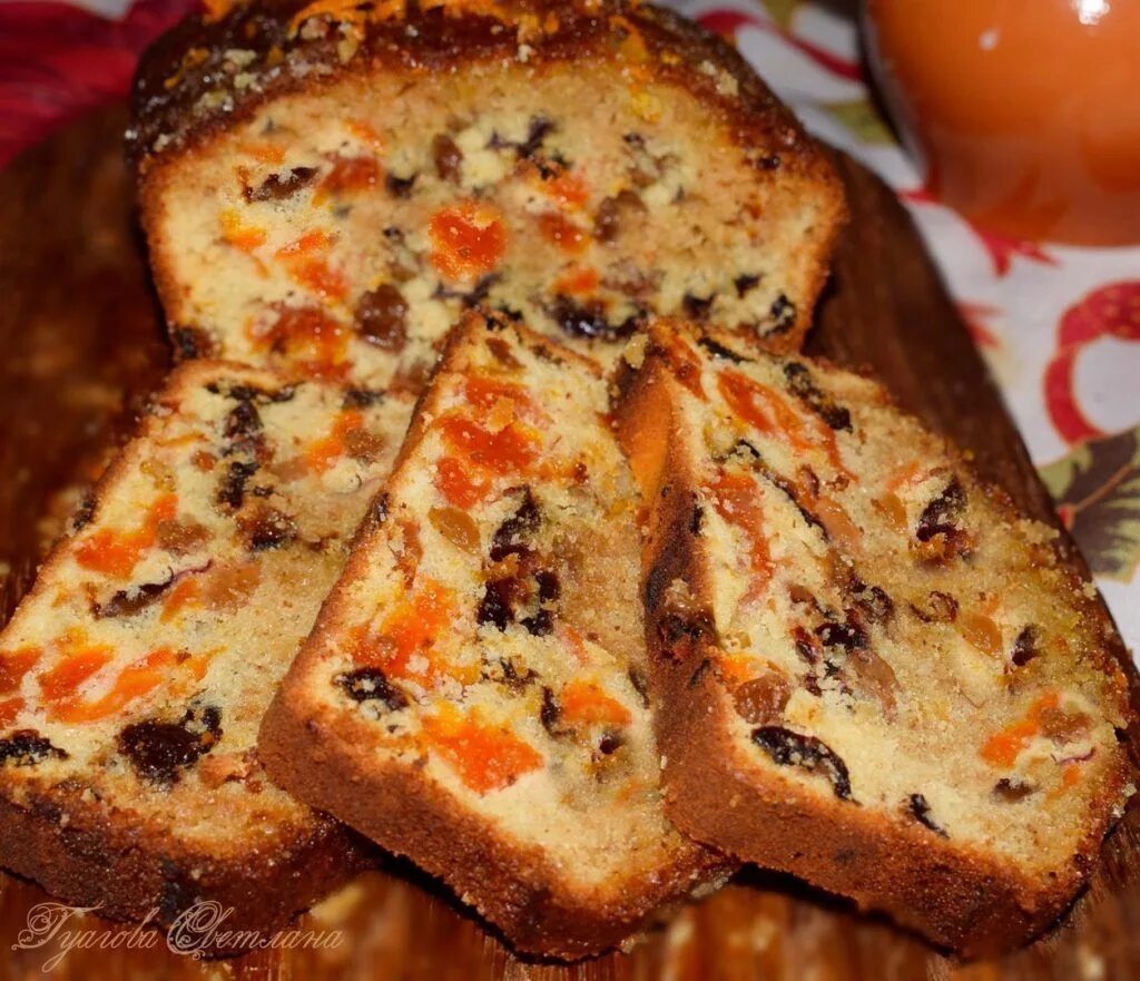 Пирог с курагой и изюмом фото Пин на доске Еда