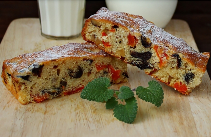 Пирог с курагой и изюмом фото Обалденно вкусный и полезный пирог с курагой и черносливом Идеи для блюд, Десерт