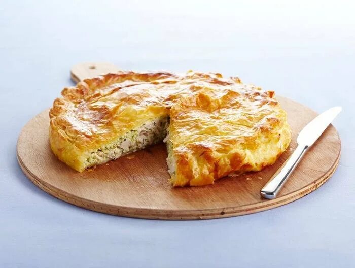Пирог с курицей и сыром фото Лёгкий куриный пирог Детское меню Дзен