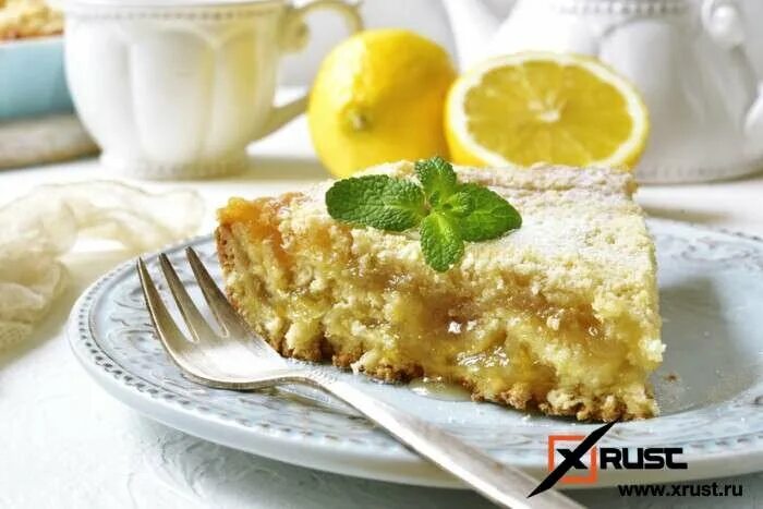 Пирог с лимоном рецепт с фото Лимонный пирог: просто и вкусно Xrust Дзен