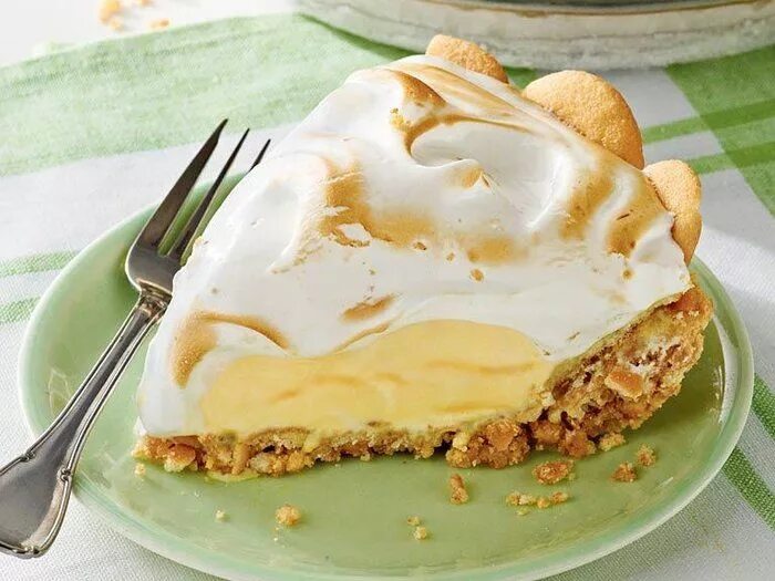 Пирог с мороженым фото Best-Ever Lemon Meringue Pie Recipe Cream pie recipes, Ice cream pie recipe, Des
