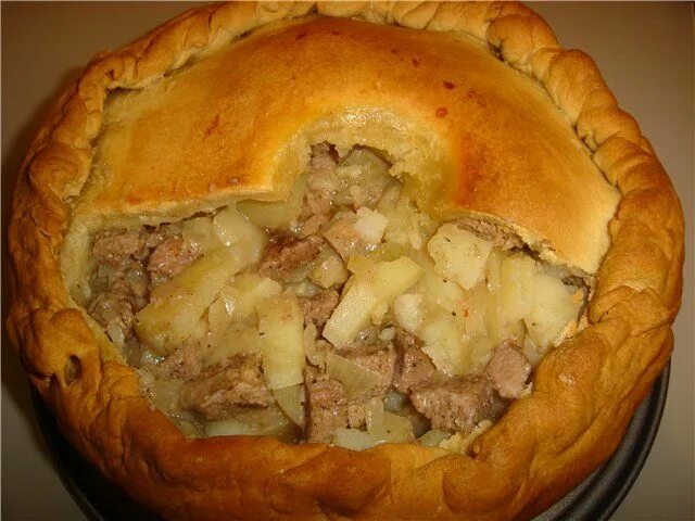 Пирог с мясом и картошкой фото Ответы Mail.ru: Пять вкусных блюд Татарской кухни?