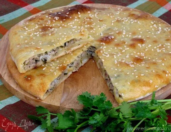 Пирог с мясом на кефире фото Мясной пирог на кефире, пошаговый рецепт на 3093 ккал, фото, ингредиенты - Стелл