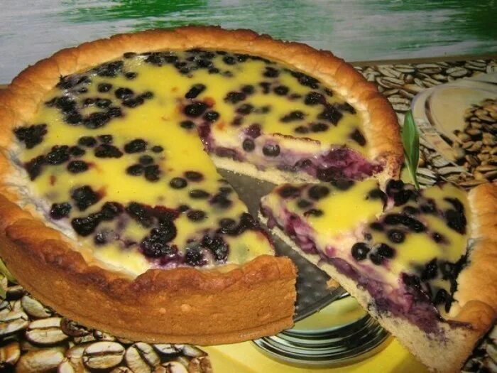 Пирог с пасленом рецепты с фото 10 рецептов вкусных пирогов 1. Пирог заливной с черникой Очень вкусный... Интере