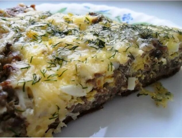 Пирог с печенью рецепт с фото ПИРОГ С ПЕЧЕНЬЮ - НЕПЕРЕДАВАЕМАЯ ВКУСНЯТИНА!