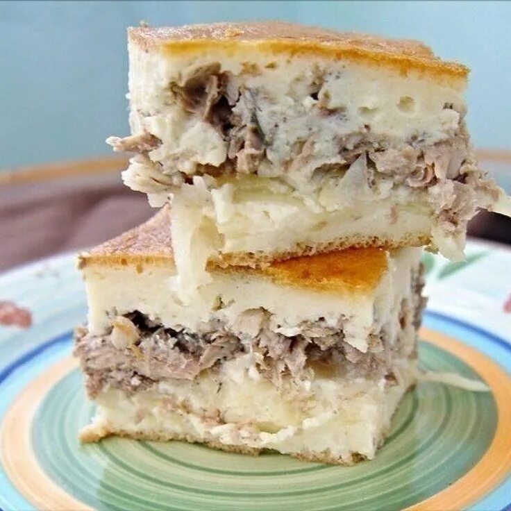 Пирог с сайрой и картошкой фото Заливной пирог с сайрой и картофелем Самые вкусные кулинарные рецепты Идеи для б