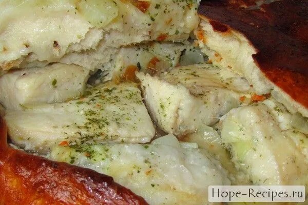 Пирог с щуки рецепт с фото Закрытый пирог из дрожжевого теста Рыбный пирог, Закрытый пирог, Пирог