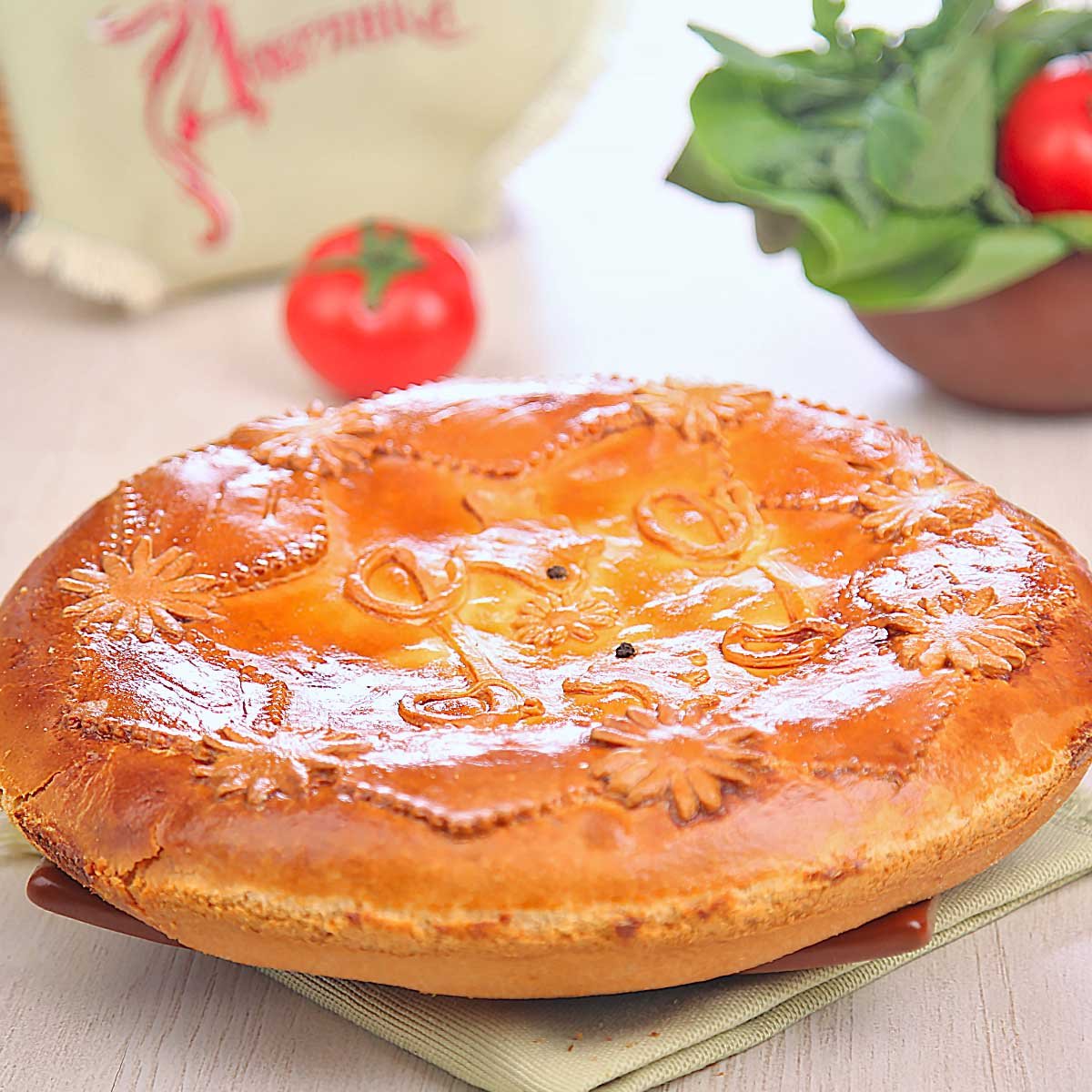 Пирог с судаком с фото Пирог с судаком и картофелем вес - купить с доставкой Интернет-магазин Добрянка
