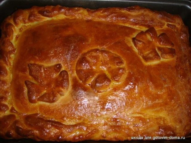 Пирог с судаком с фото Готовим дома * Пирог с судаком * Пироги, пирожки