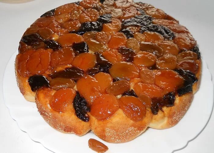 Пирог с сухофрукты с фото Пирог из сухофруктов компота eCookie.ru