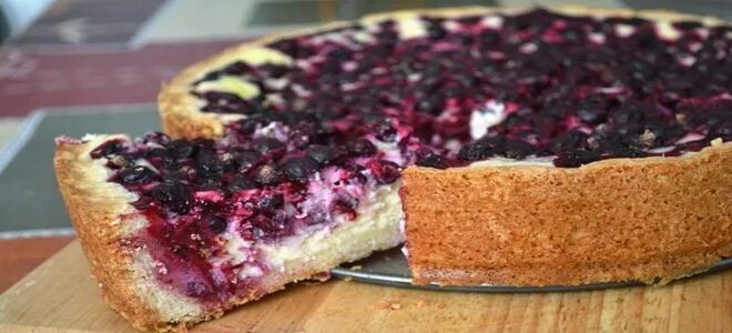 Пирог с творогом и ягодами фото Творожно-ягодный пирог Идеи для блюд, Вкусная еда, Ягодный пирог