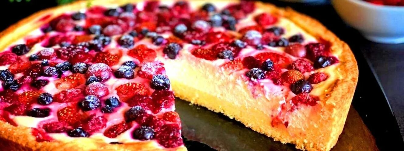 Пирог с творогом и ягодами фото ВСЁ ПОЛУЧАЕТСЯ ВКУСНО! (727647) - смотреть онлайн все 441 видео на RUTUBE Страни