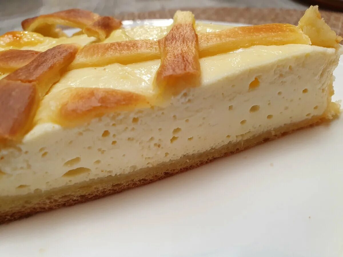 Пирог с творожной начинкой с фото Творожный Пирог "Домашний " КухняВкусныхБлюд Дзен