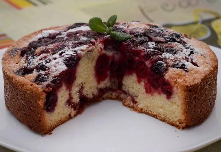 Пирог с вишней рецепт с фото ВКУСНЕЙШИЙ ВИШНЕВЫЙ ПИРОГ (пошаговый рецепт с фото) (с изображениями) Вишневый п