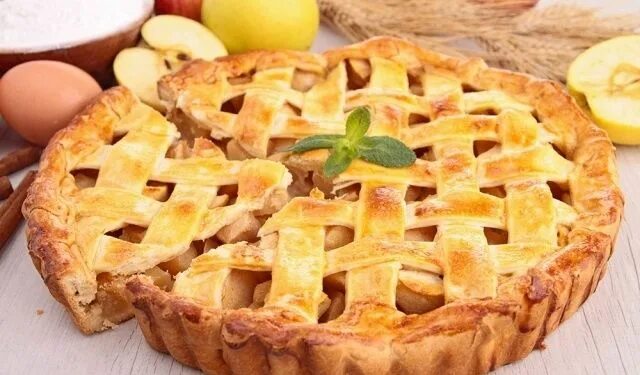 Пирог с яблоками из теста фото Песочный пирог с яблоками за 30 минут - вкуснее вы не пробовали! Recipes, Food, 