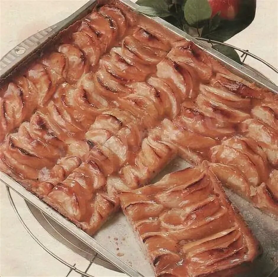 Пирог с яблоками из теста фото яблочный пирог с корицей и лимоном рецепт с фото - 1000.menu