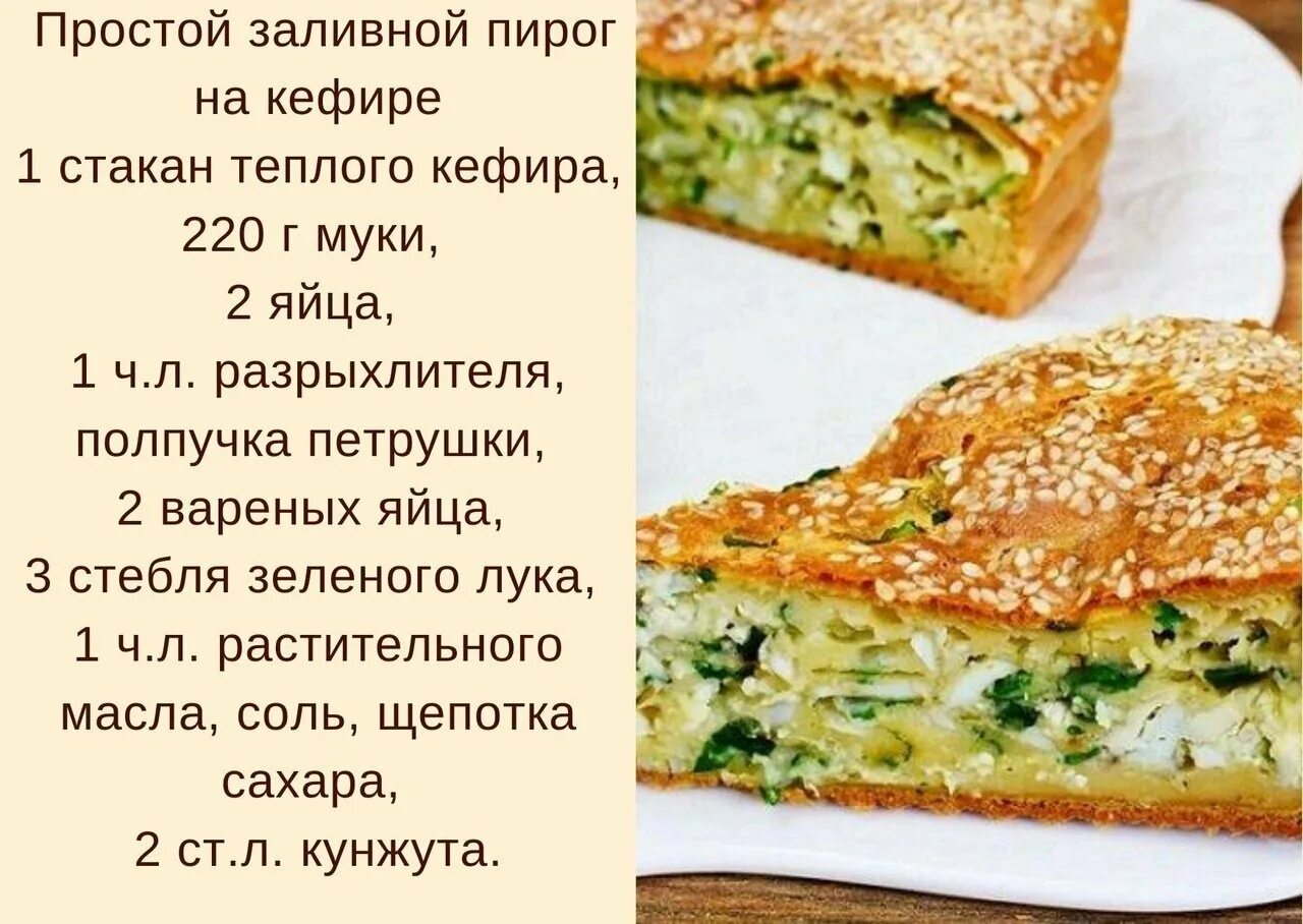 Пирог с заливного теста рецепт фото Пирог на кефире и майонезе - рецепт теста для пирогов и пиццы на кефире (120) фо