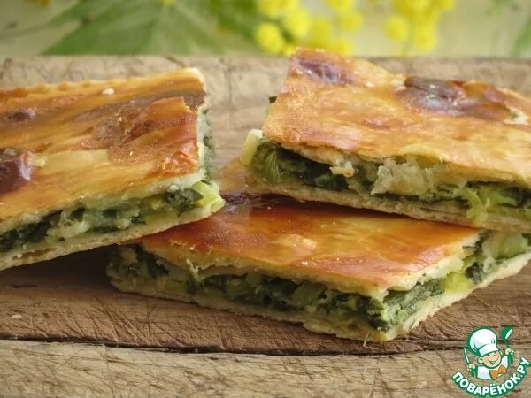 Пирог с зеленью рецепт с фото Пирог с зеленью - кулинарный рецепт