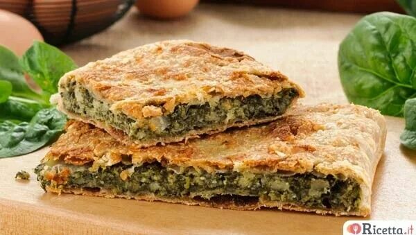 Пирог со шпинатом фото Erbazzone (con immagini) Ricette, Idee alimentari, Pasti italiani