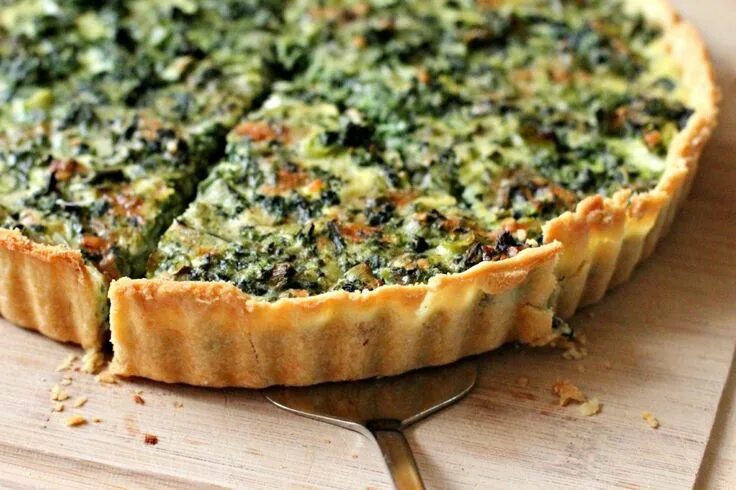 Пирог со шпинатом и сыром фото Tarta ze szpinakiem - naszakasza.pl Yemek Tarifi Yemek tarifleri, Yemek, Gıda