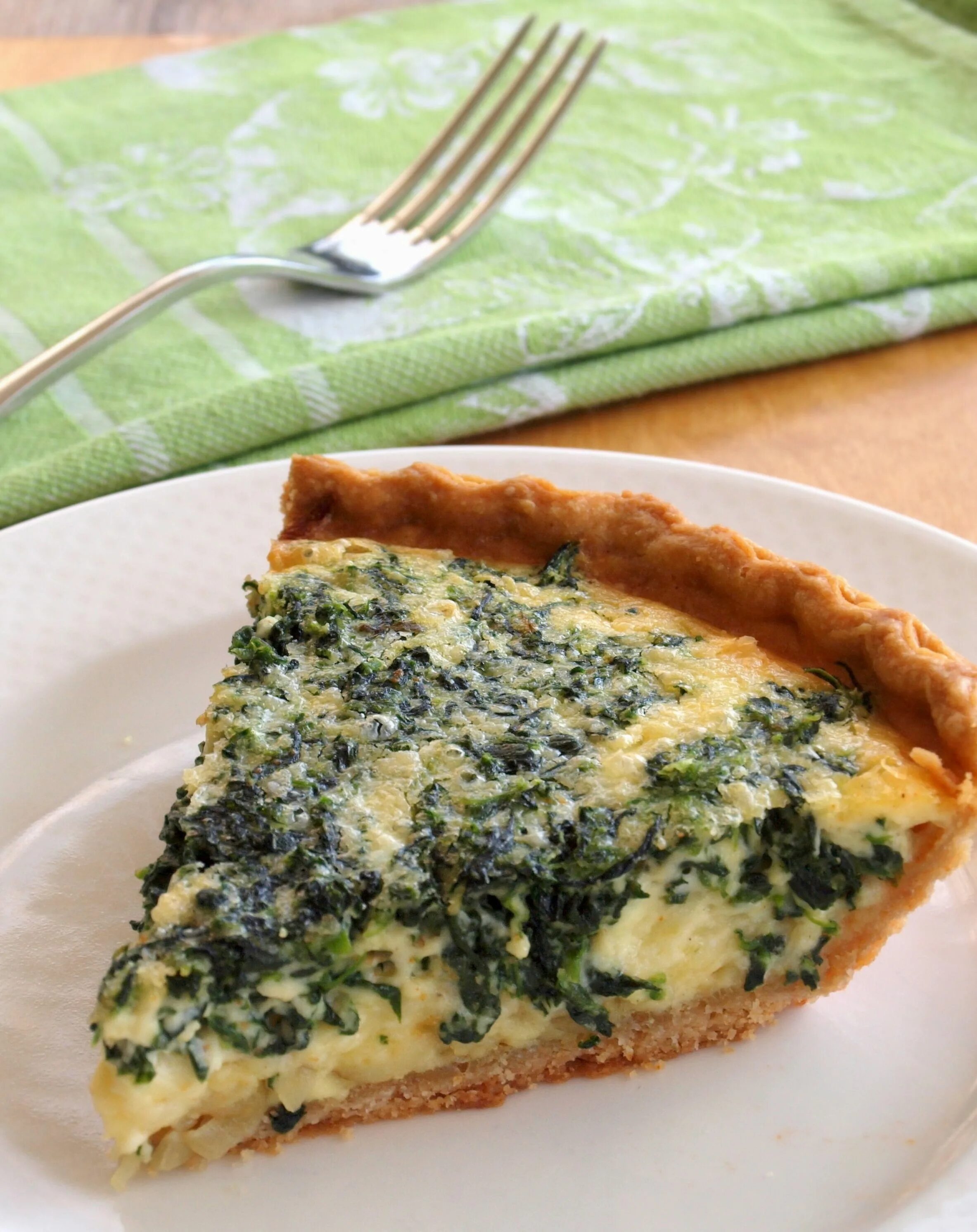 Пирог со шпинатом рецепт с фото Classic French Spinach Quiche - Once Upon a Chef Recipe Recipes, Quiche recipes,