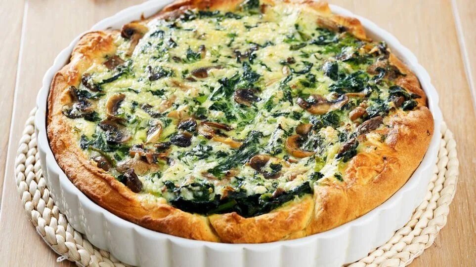Пирог со шпинатом рецепт с фото Вкусные тарты со шпинатом и курицей Торты, конфеты, пироги iberia-restaurant.ru