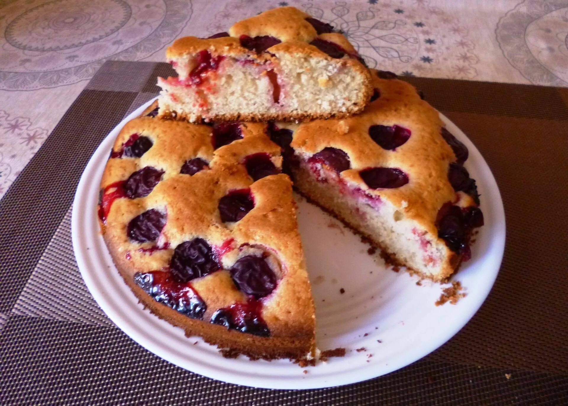 Пирог со сливами фото пошагово Пирог со сливами просто и вкусно Recipe Food, Recipes, Food for thought
