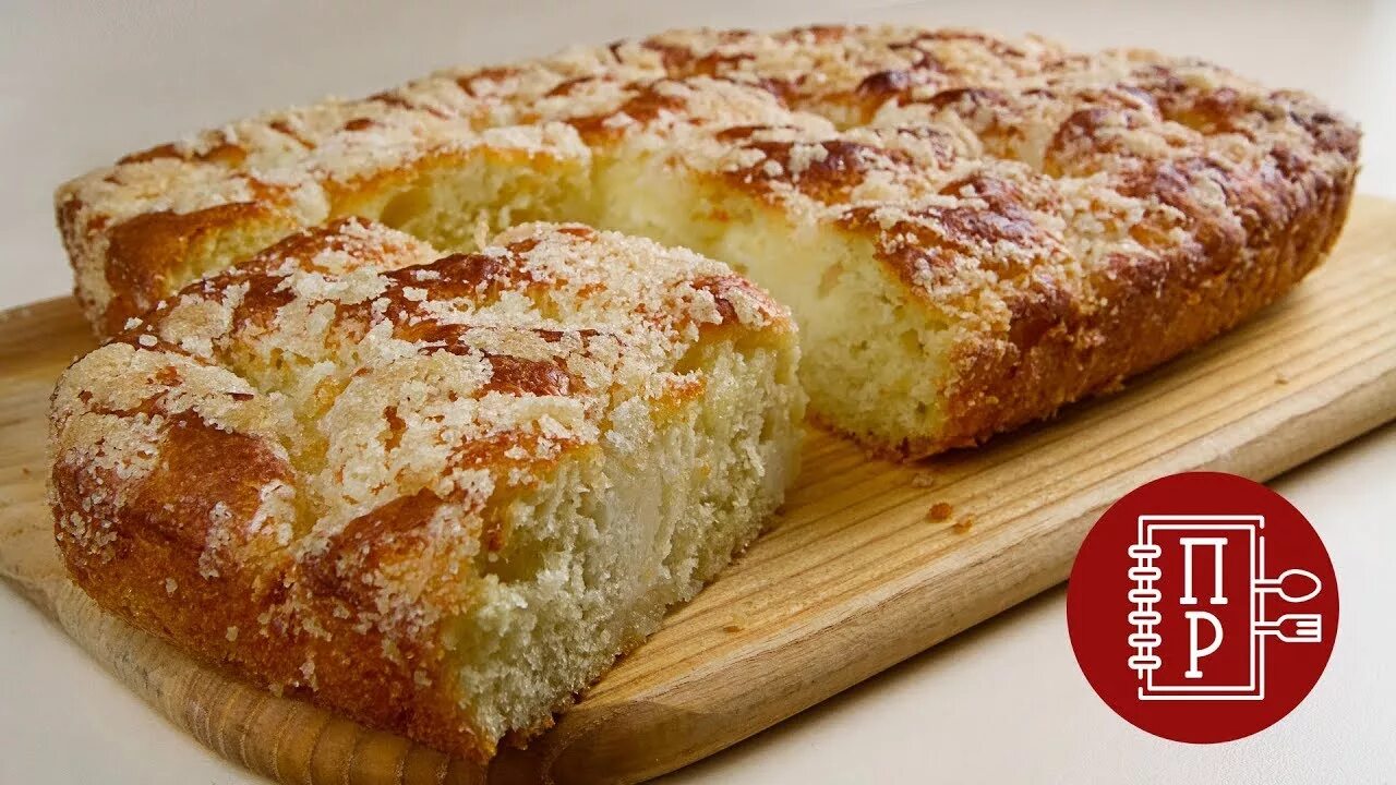 Пирог со сливками с фото Сказать что это Вкусно - значит ничего не сказать! Сахарный Пирог со Сливками вм