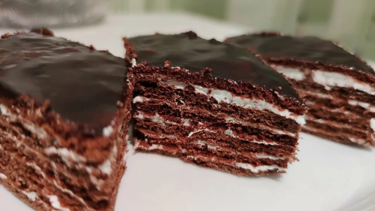Пирог спартак рецепт с фото Торт Спартак Տորթ Սպարտակ Cake Spartak - YouTube