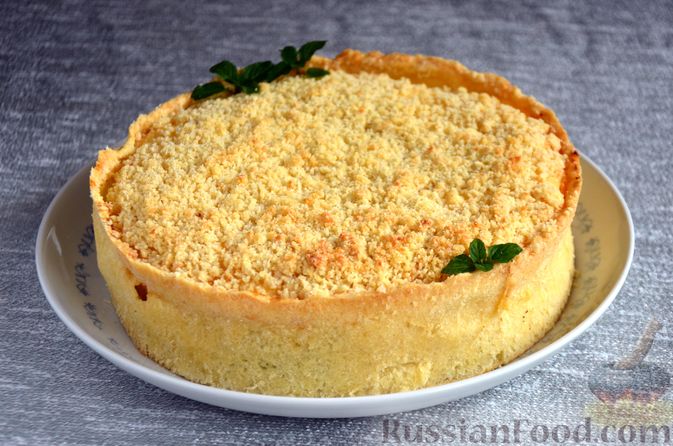 Пирог творог мак фото рецепт Рецепт: Песочный творожный пирог с маком на RussianFood.com
