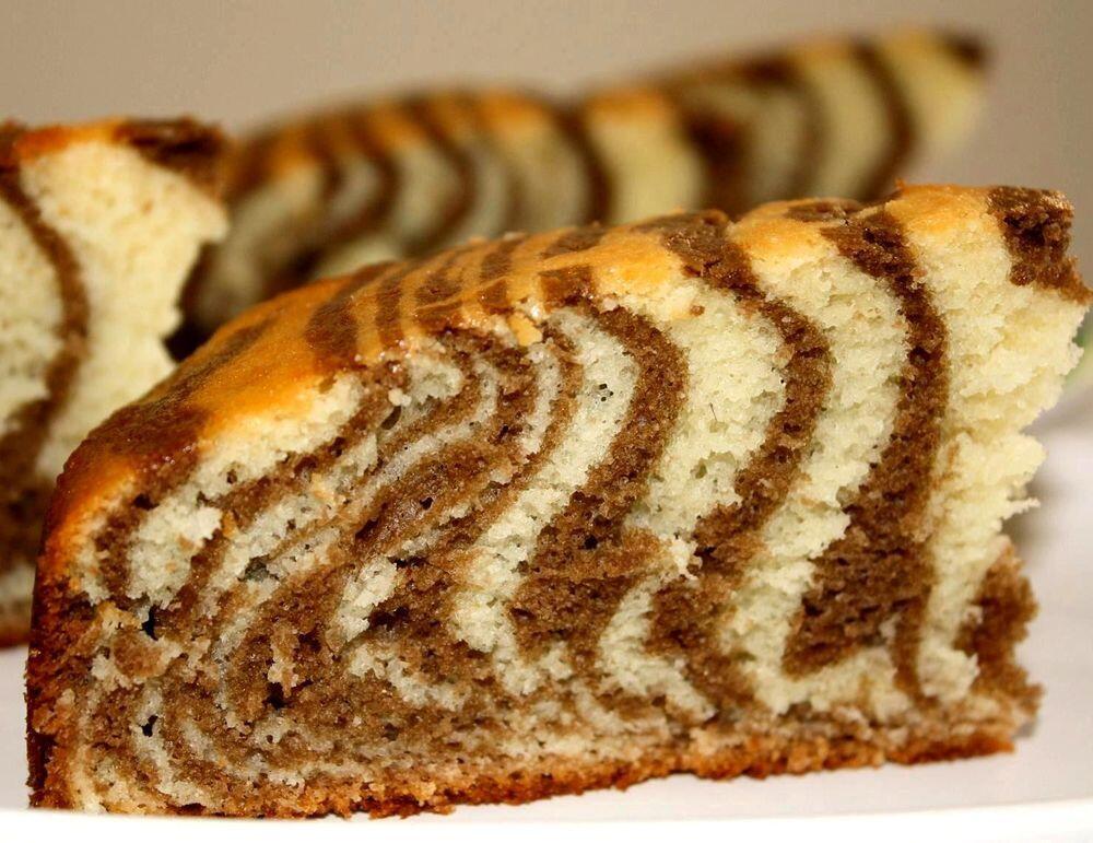 Пирог зебра фото Тортик зебра пошаговый рецепт с фото на сайте академии Dr. Bakers